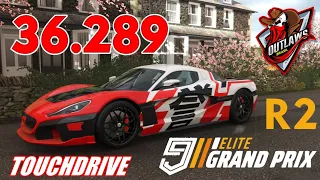 Asphalt 9: Elite Grand Prix Rimac C_TWO • Round 2 [36.289] [TOUCHDRIVE] [3⭐️] [R2] By Janjão