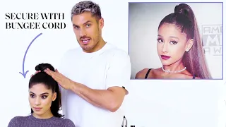 Chris Appleton's Ponytail Masterclass: Ariana Grande, Kim Kardashian, and Jennifer Lopez | Glamour