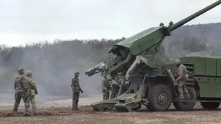 Французская 155-мм  самоходная артиллерийская установка (САУ) Caesar/Caesar Self-propelled Artillery