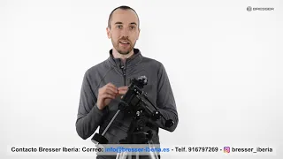 Prueba telescopio MAKSUTOV 100/1400 trípode acero montura EQ3 adapt fotografía Smartphone  BRESSER