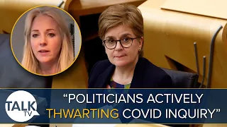 “Politicians Actively THWARTING Covid Inquiry” Nicola Sturgeon’s Covid WhatsApps ‘All Deleted’