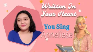 'Written In Your Heart' Sing With Me (You Sing As Anneliese)┃Barbie as The Princess and The Pauper