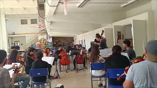 Ensayo Orquesta de la Facultad de Medicina