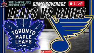 Toronto Maple Leafs vs St.Louis Blues LIVE STREAM NHL Game Audio | Leafs Live Gamecast