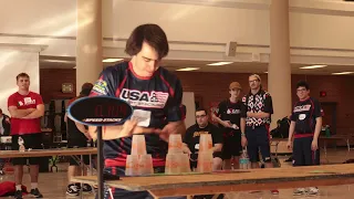 2022 Sport Stacking 3-3-3 Overall WSSA World Record