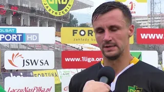 [GKS TV] Kamil Szymura oraz Farid Ali po meczu z Termalicą