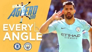 AGUERO'S 200TH GOAL | EVERY ANGLE | Man City 2-0 Chelsea | Community Shield 2018/19