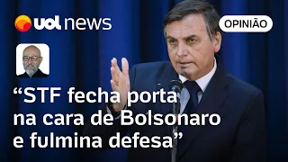 Josias: STF fecha na cara de Bolsonaro a porta do elevador da 1ª instância e fulmina tese da defesa