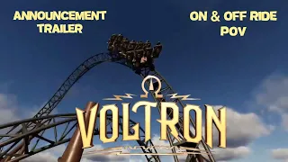 Voltron Nevera Name Reveal Trailer | Ride Details | Virtual On & Off Ride POV | Europa-Park 2024!