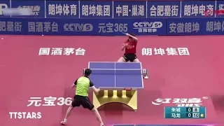 MA Long vs ZHU Cheng (China Super League 2018)