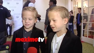 Evan and Ryder Londo Interview 2015 Young Artist Awards Red Carpet