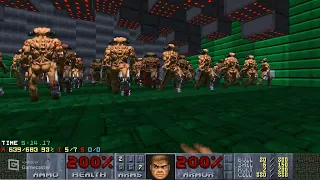 DOOM II - NoSp2 - MAP 27 (Emerald Station) UV-Max in 11:00