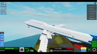 (OLD) Roblox | Plane Crazy | 747 Crash RP