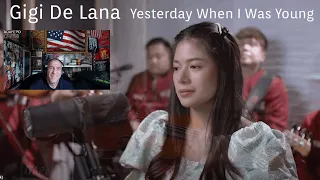 Yesterday When I Was Young • Glen Campbell | Gigi De Lana - Reaction with Rollen