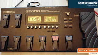 Boss GT-100 Elektro Bağlama Tonları