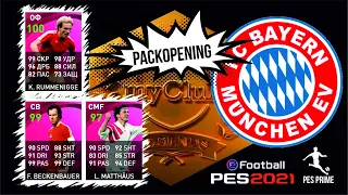 Пак опенинг прайм легенд Баварии.  Bavaria Iconic Moment. Pack Opening Pes Mobile 2021.