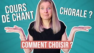 Cours de chant ou chorale ? Je t'aide à choisir !