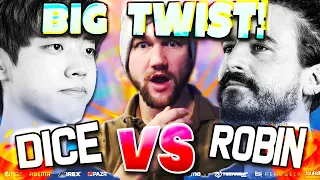 DICE vs ROBIN | GBB 2023: WORLD LEAGUE | BOSS LOOPSTATION CHAMPIONSHIP BEATBOX REACTION!!!