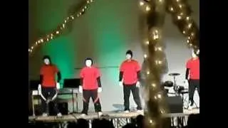 Jabbawockeez + Party Rock Dance cover - {School Show}-[FUN]