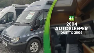 2004 Autosleeper Duetto