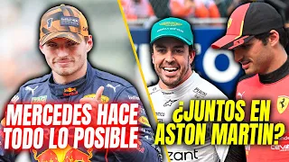 ALONSO AND SAINZ TOGETHER IN ASTON MARTIN? | MERCEDES PREPARES THE SIGNING OF VERSTAPPEN