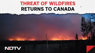 Canada Wildfire | Wildfire Approaches Western Canada Oil Town, Forcing 6,000 To Evacuate