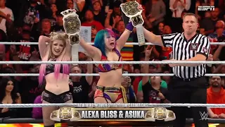 Iyo Sky y Dakota Kai Vs Asuka y Alexa Bliss Campeonatos Parte 2 - WWE RAW 31 de Octubre 2022 Español