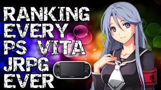 Ranking EVERY PS VITA JRPG Ever Made! (Tier List)