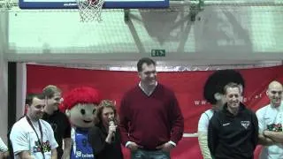 kosarka.si: Arvidas Sabonis zabijal v Zgornjem Kašlju (16.2.2011)