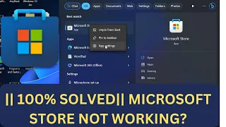 How To Fix Microsoft Store Not Working Or Opening On Windows 11