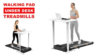 ✨5 Best Walking Pads, Under Desk Treadmills 2024 | Low-Noise Treadmills with Remote Control