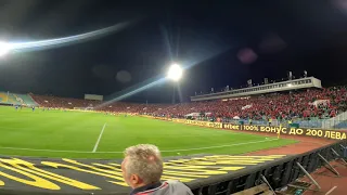 CSKA Sofia VS Arda Kardzhali 2021 Bulgarian Cup Final -- Charles Sie 85th min Winner -- Pitchside