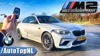 BMW M2 COMPETITION 2019 REVIEW POV Test Drive on AUTOBAHN & ROAD by AutoTopNL