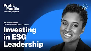 ESG Investing Defined with Racquel Joseph, Chief Experience Officer, Kindred | ESG Leadership Skills