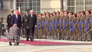Torino, il Presidente Mattarella inaugura anno accademico degli istituti dell'Esercito
