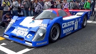 Nissan R92CP V8 Twin Turbo Sound - at Suzuka Circuit