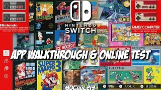 Nintendo Entertainment System & Famicom Nintendo Switch Online App Walkthrough - Online Test