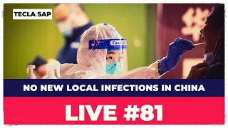 #81 🇨🇳 😷 No new local infections in China 😷 🇨🇳 Leitura e tradução de texto em inglês