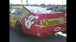 Nascar's Clint Bowyer car on display last year September 15, 2011