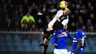 CRISTIANO RONALDO  AMAZING HEADER GOAL VS SAMPDORIA