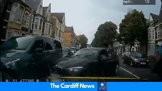 The Moment Two Cardiff Drug Dealers Tried to Make a Getaway from Police