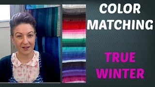 Winter Color Palette - Mix and Matching Colors for Clothing | Cool Skin Undertone | Color Analysis