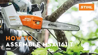 How to Assemble: MSA 161 T | STIHL Tutorial