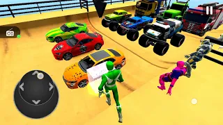 Best mega ramp game || Mega ramp car stunt || #viral #gameplay #shorts #megaramp