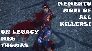 Dead by Daylight - All Killer Memento Mori on Legacy Meg Thomas (Killer PoV)