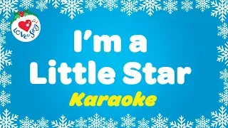 I'm a Little Star Christmas Song | Karaoke Instrumental Music