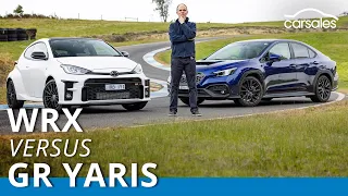 2023 Subaru WRX v Toyota GR Yaris Comparison | Two circa-$50K AWD performance icons go head to head