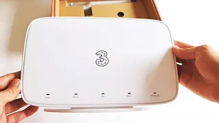 Three 4G Plus Hub Unboxing & Review - Sercomm 4G+ Router Speed Test