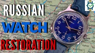 Russian Pobeda ( Победа ) Watch Restoration