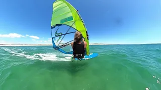 Long distance beaches of Caparica (Portugal)